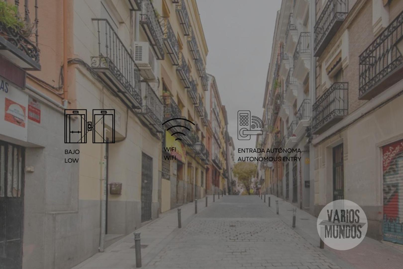 C-Cabeza Cool Apt Para 7 Al Lado De Tirso De Molina E1 Madrid Eksteriør bilde